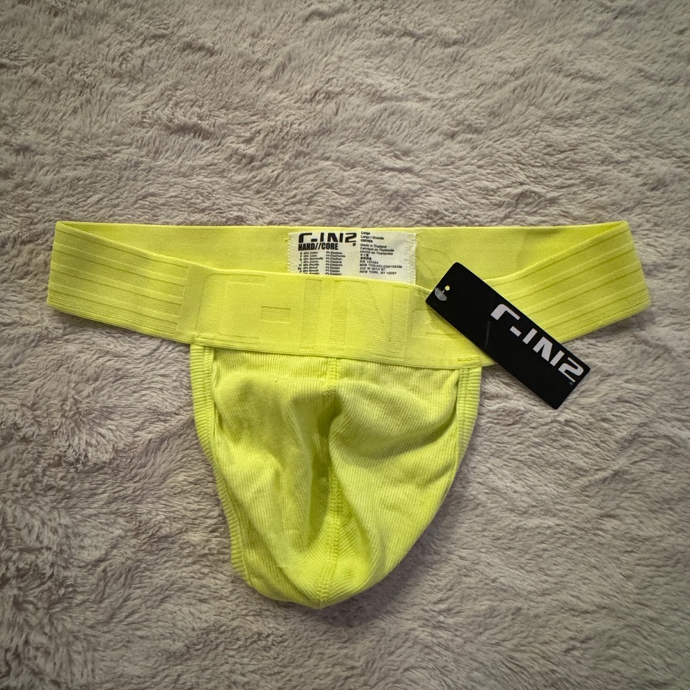 C-In2 YellowThong Size Large